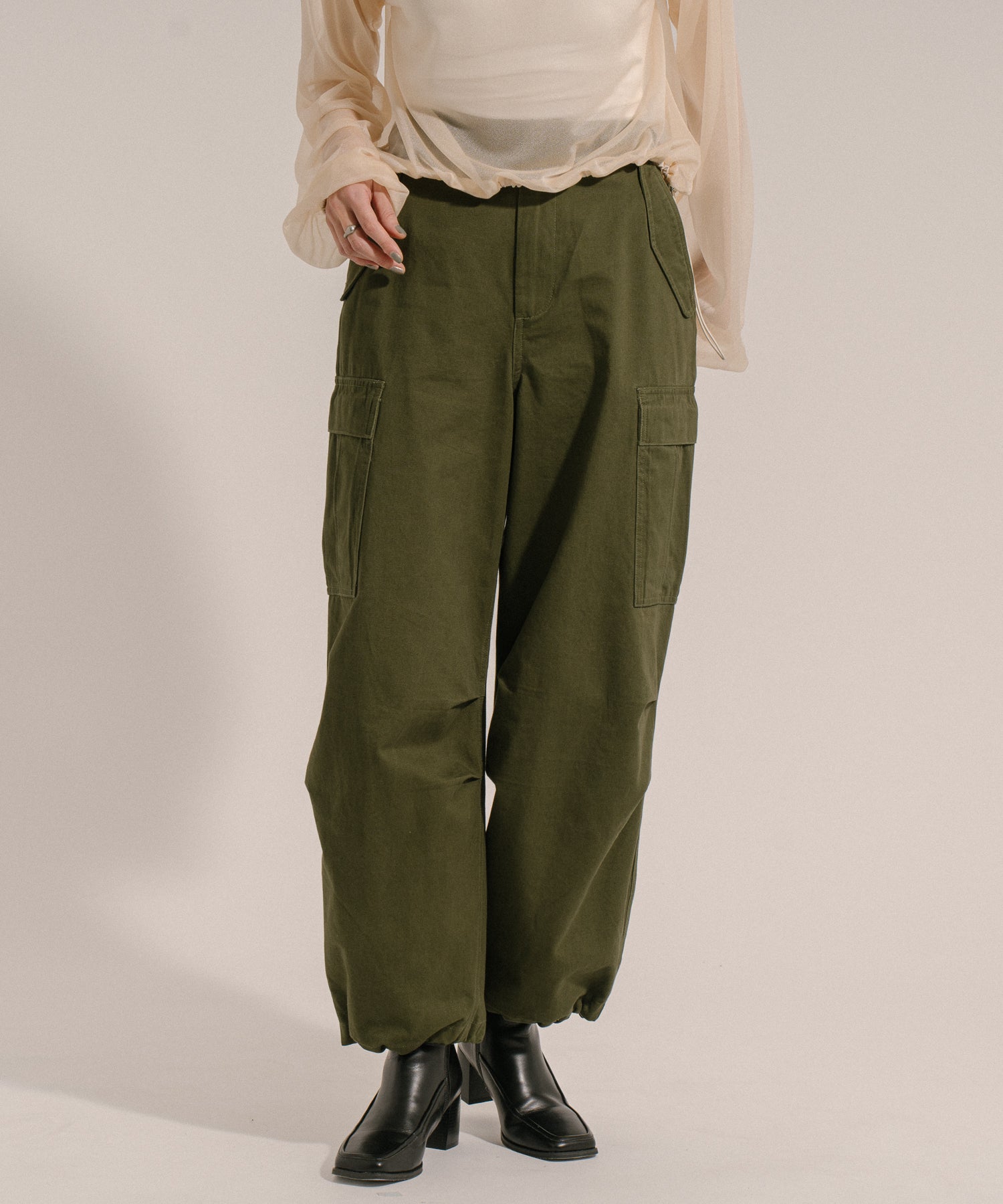 2wayコットンカーゴパンツ – jeudi